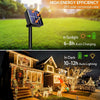 8-Mode Solar String Lights - Waterproof Outdoor LED Fairy Lights for Garden & Patio