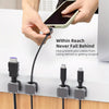 Magnetic Cable Management Clips for Desk & Wall