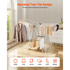 Adjustable Rollable Clothes Drying Rack with Sock Clips