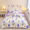 Brushed Polyester Duvet Cover with Matching Pillowcases