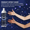 Radiant Silver Glitter Spray for Hair, Face & Body