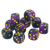 Translucent Colored Acrylic Dice Set for Tabletop Games