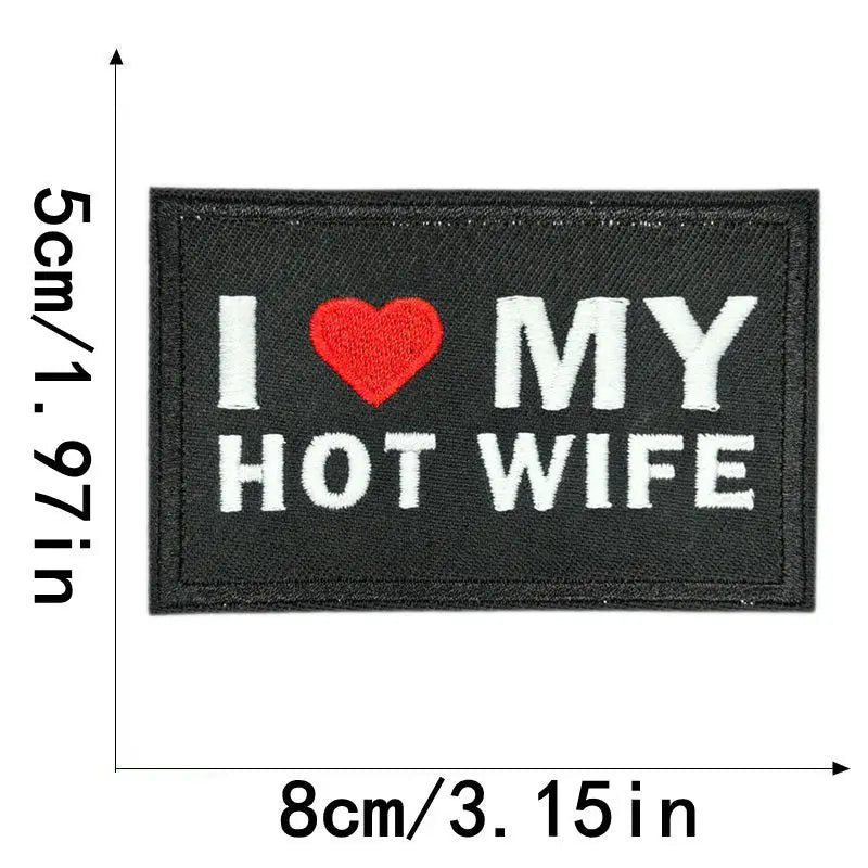 Embroidered Iron-On Patch with Cute Emblem Design
