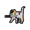 Assassin Cat Embroidered Patch – Funny Hook & Loop Badge