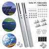 Adjustable Aluminum Solar Panel Mounting Bracket Kit