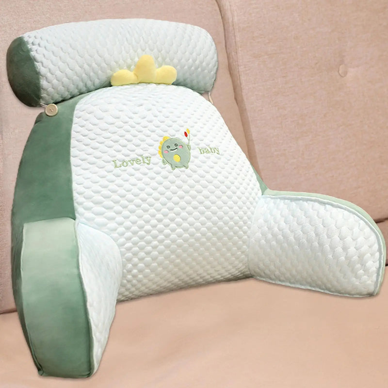 Ergonomisches Bett-Rückenlehnenkissen mit Armlehnen