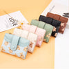 Compact PU Leather Wallet for Women with Card Slots and Coin Pocket