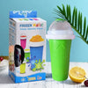 Portable DIY Slushy Maker Cup with Lid and Straw