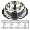 Stainless Steel Pet Feeding & Water Bowl