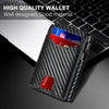 Slim RFID-Blocking Carbon Fiber Card Holder Wallet