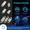 LED Car Interior Light Bulb Set (42-Piece) – 6000K White
