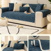 Plush Non-Slip Sofa Cover with Quilted Cotton