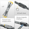 70-in-1 Ratchet Screwdriver Set with T-Handle and Magnetic Bits