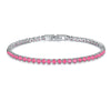Elegante Tennisarmband mit Zirkonia