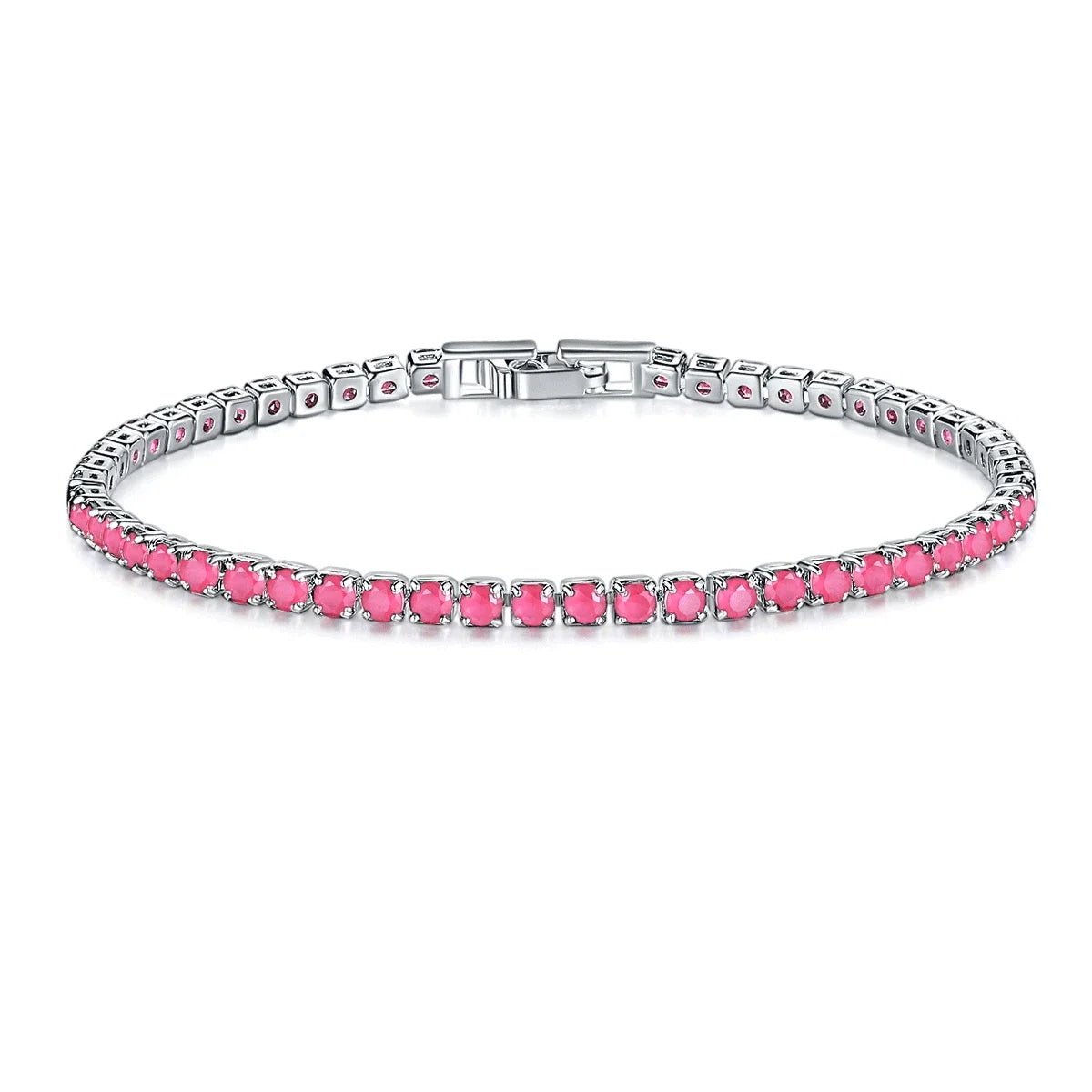 Elegante Tennisarmband mit Zirkonia