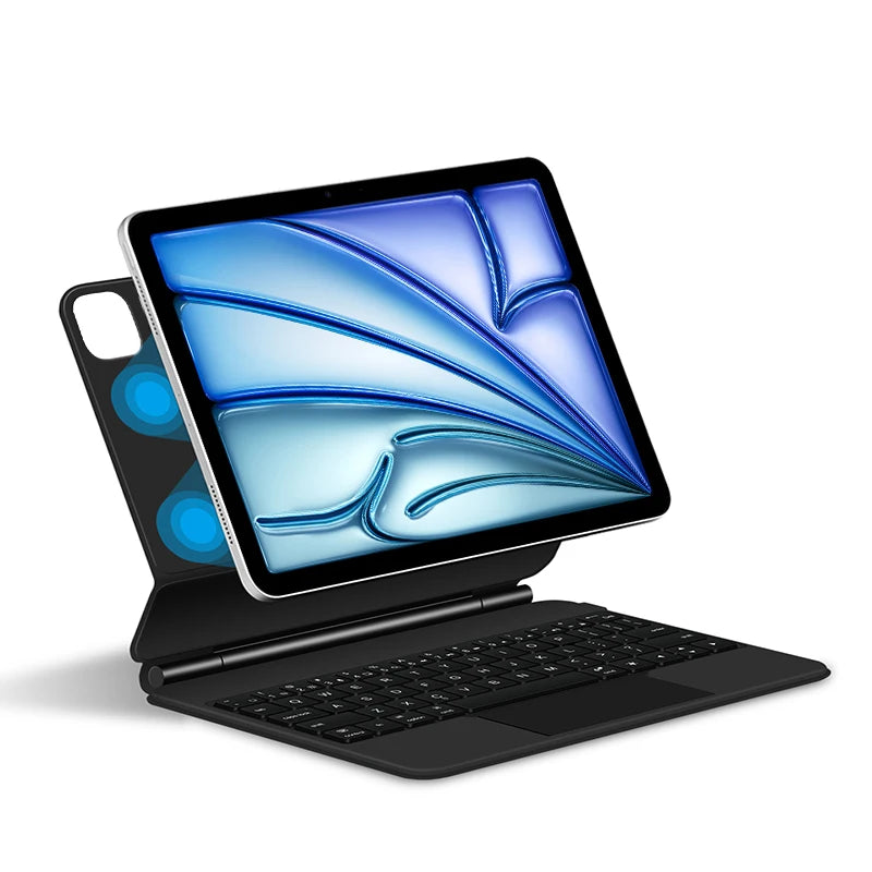 iPad Magic Keyboard Case with Backlit Keys and Touchpad