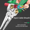 8-in-1 Multifunctional Wire Stripping Pliers with Electrical Test Function