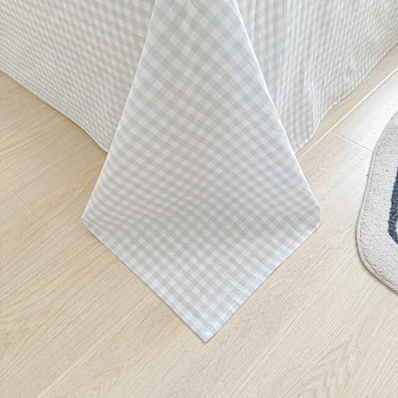 Organic Cotton Percale Bed Sheet Set with Pillowcases