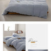 Washed Cotton Duvet Cover – Minimalist Solid Color Bedding