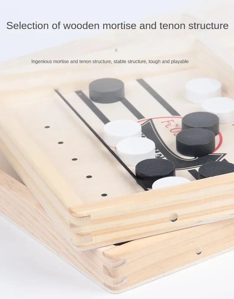 Fast-Sling Puck Board Game for Kids and Families