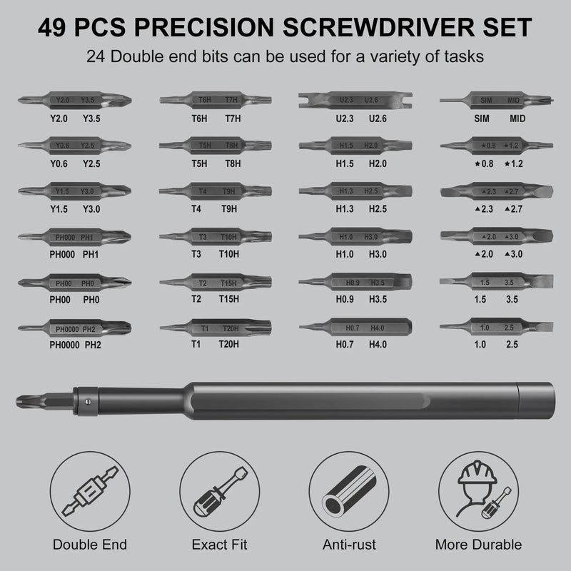Precision Magnetic Screwdriver Set