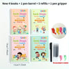 Reusable 3D Groove Writing & Drawing Practice Set for Kids