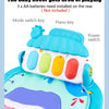 Musical Activity Gym with Kick-and-Play Piano for Babies