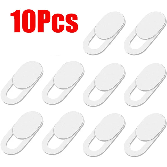 Ten privacy webcam cover sliders for laptops and mobile devices