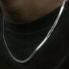 Gold-Plated Stainless Steel Snake Chain Necklace