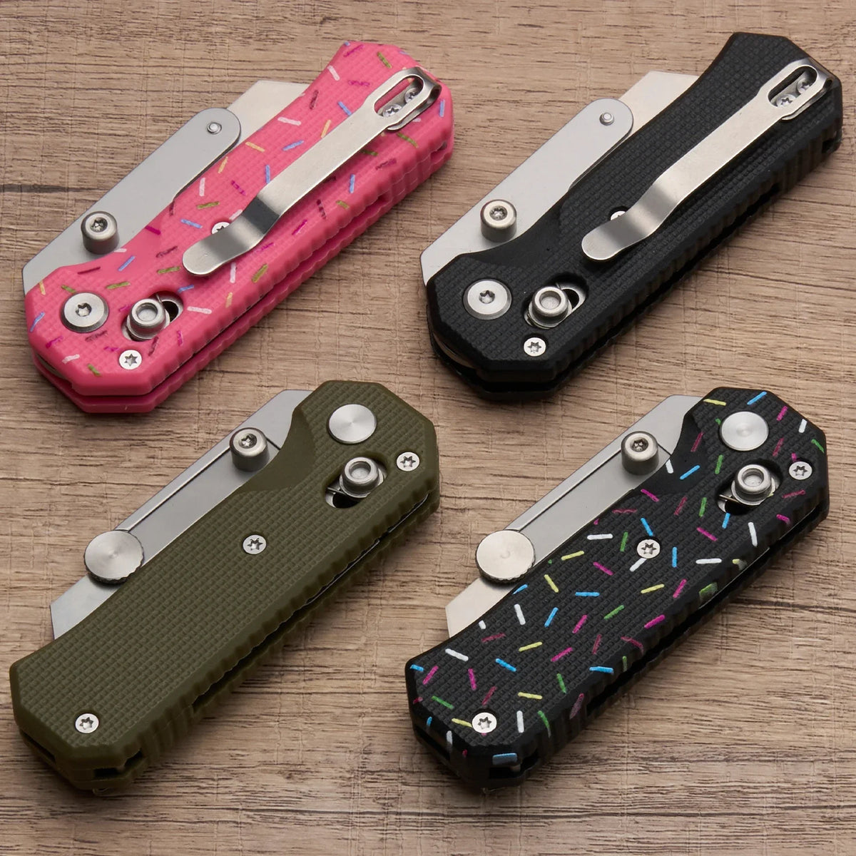 Compact Folding Knife with G10 Handle
