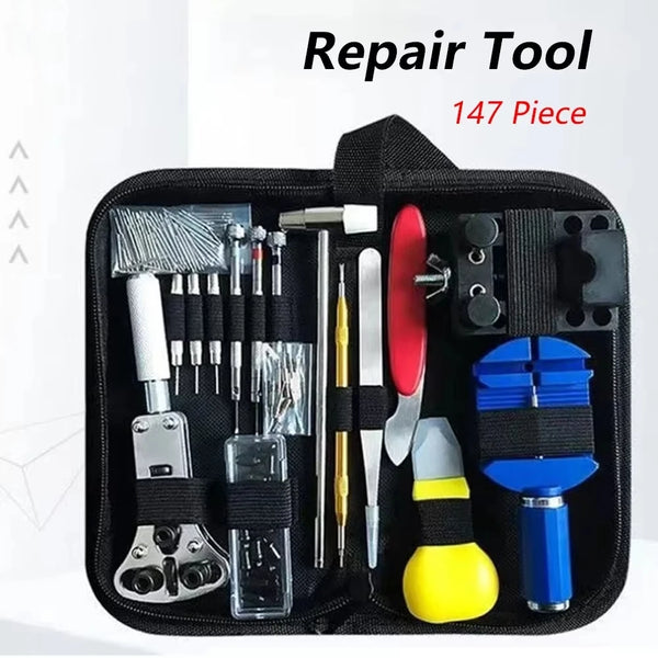 Complete Watch Repair Tool Kit with 147 Pieces