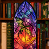 Acrylic Rose Gothic Arch Bookend for Bookshelf Decor