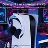 PS5 Cooling Stand with RGB Lighting & Dual Controller Charger