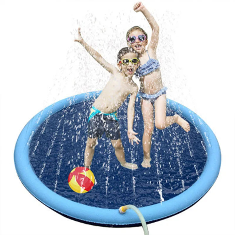 Inflatable Pet Cooling Sprinkler Mat