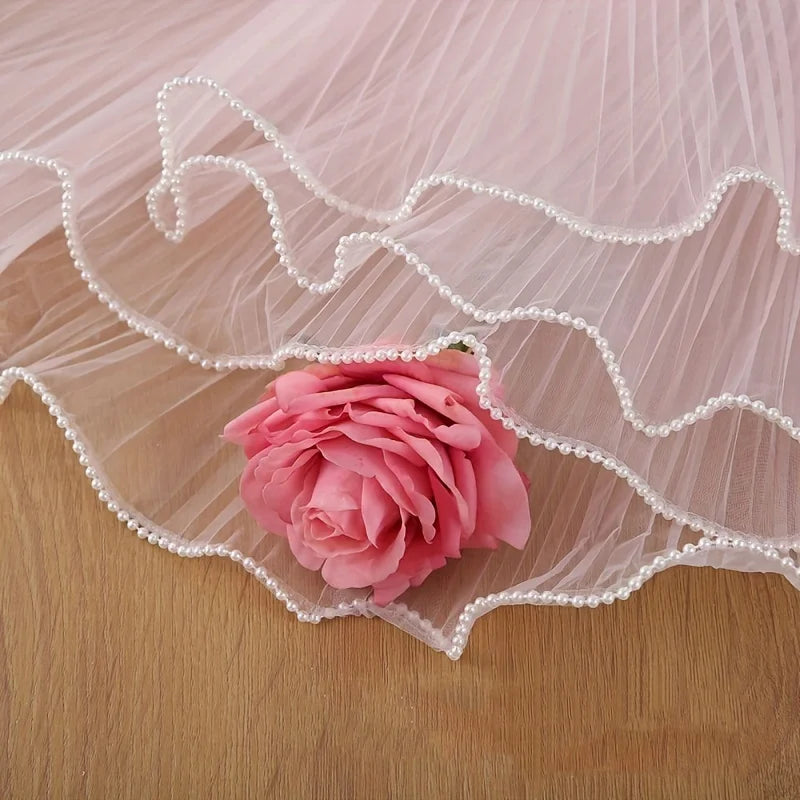Pleated Wavy Bouquet Wrap
