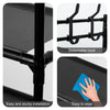 3-Tier Over-the-Toilet Storage Rack with Hooks