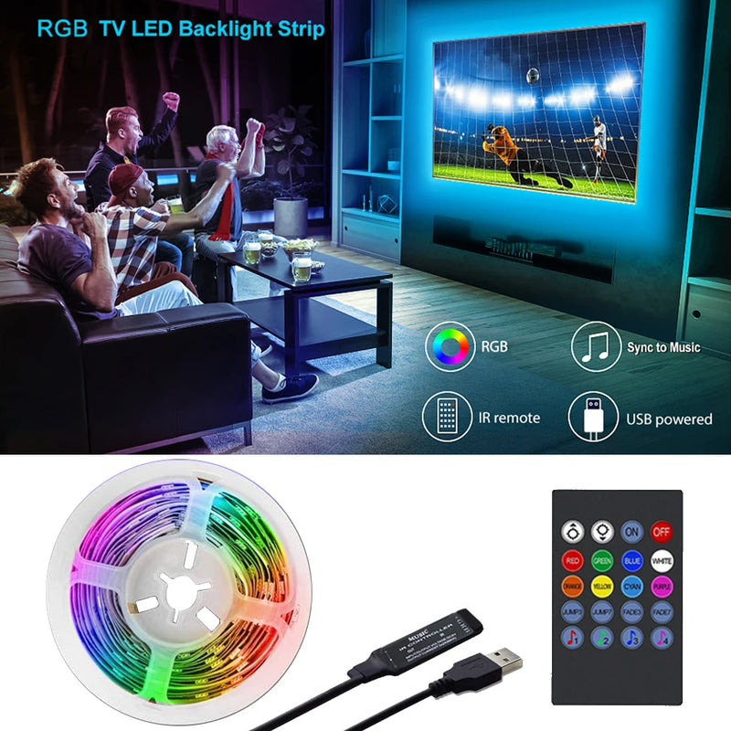 Music-Sync RGB LED TV Backlight Strip