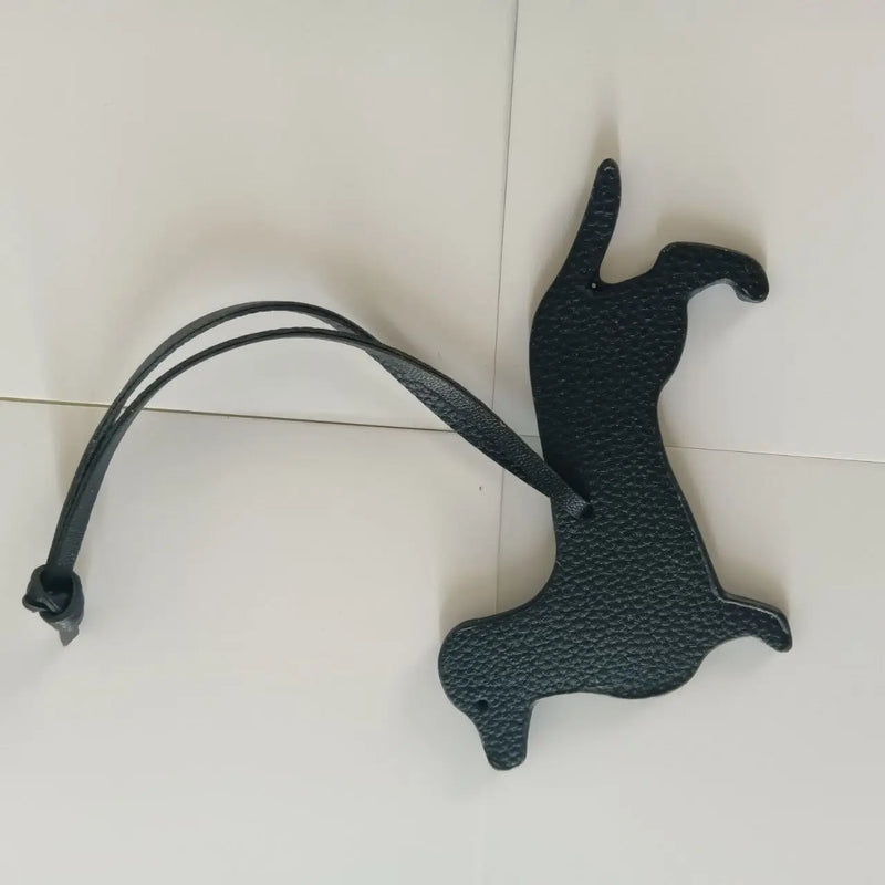 PU Leather Dachshund & Bulldog Keychain