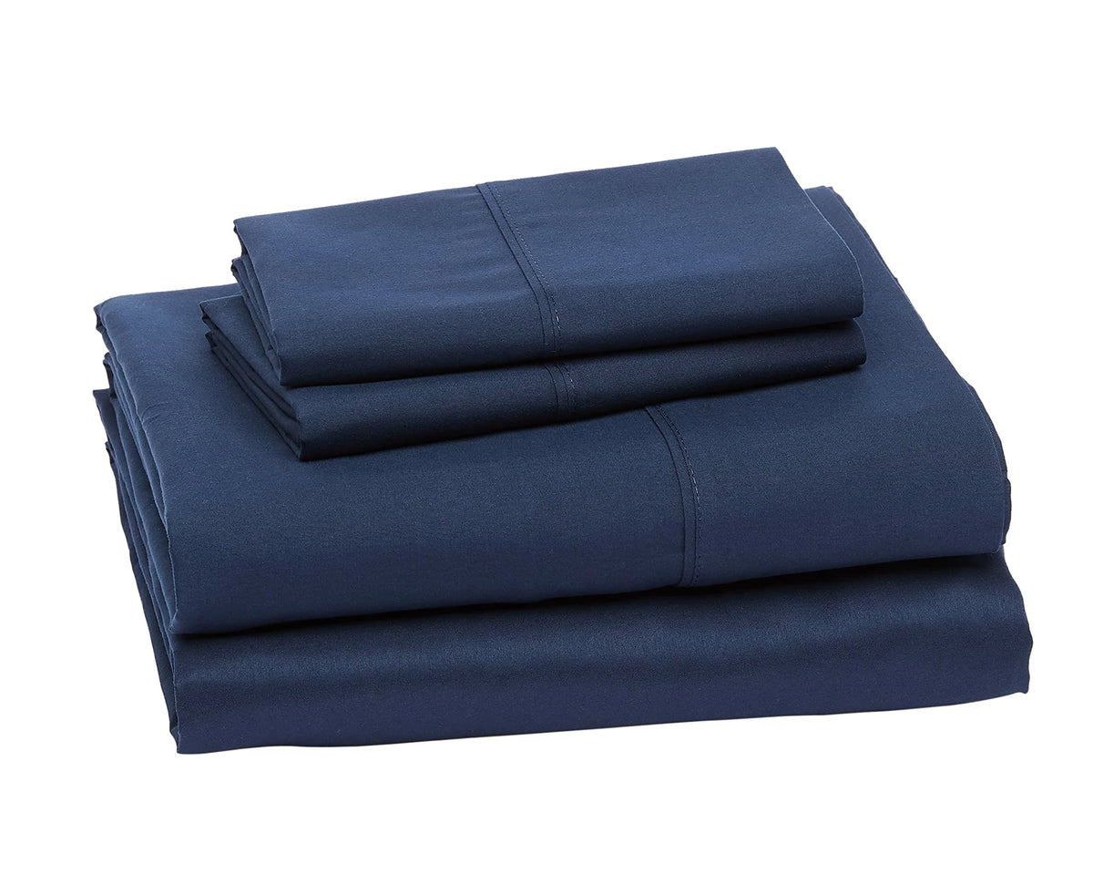 Ultra-Soft Microfiber 4-Piece Bed Sheet Set