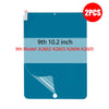 A blue paper-feel matte screen protector for iPad, sold as a 2-pack.