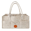 Large Capacity Felt Diaper Storage Bag