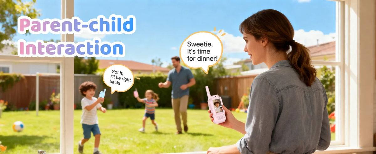 Kids Video Walkie Talkie with Camera – 2-Pack