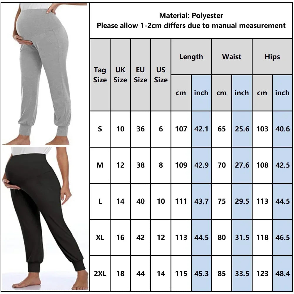 Maternity Jogger Pants with Pockets