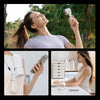 Portable Ice-Cooling Handheld Fan with Flexible Neck