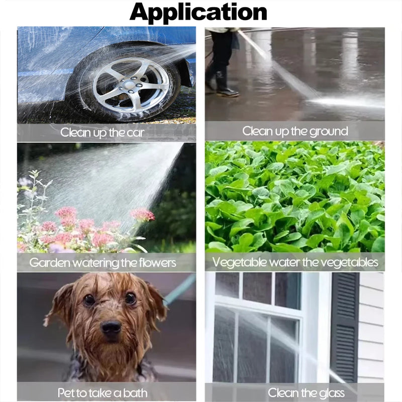 Adjustable High-Pressure Car Wash Nozzle