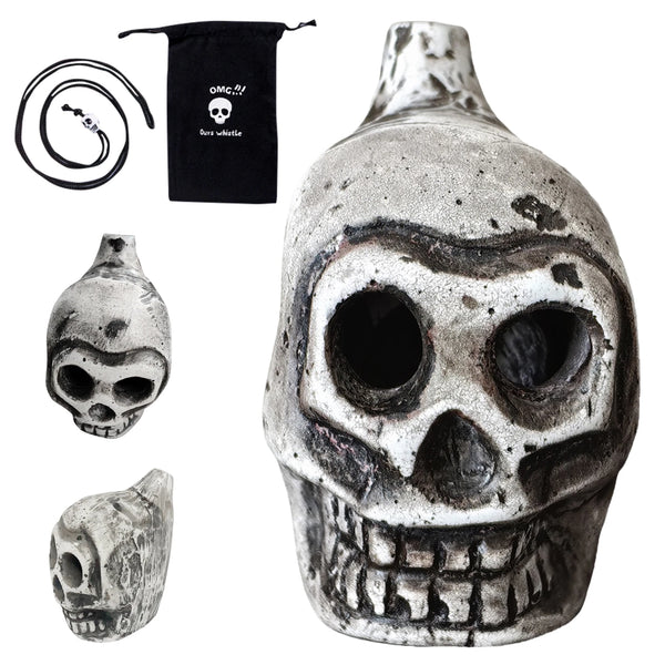 Aztec Death Whistle - Eerie Sound & Skull Design