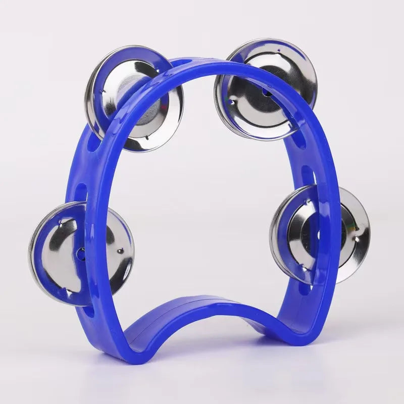 Handheld Tambourine with Jingle Bells for Kids