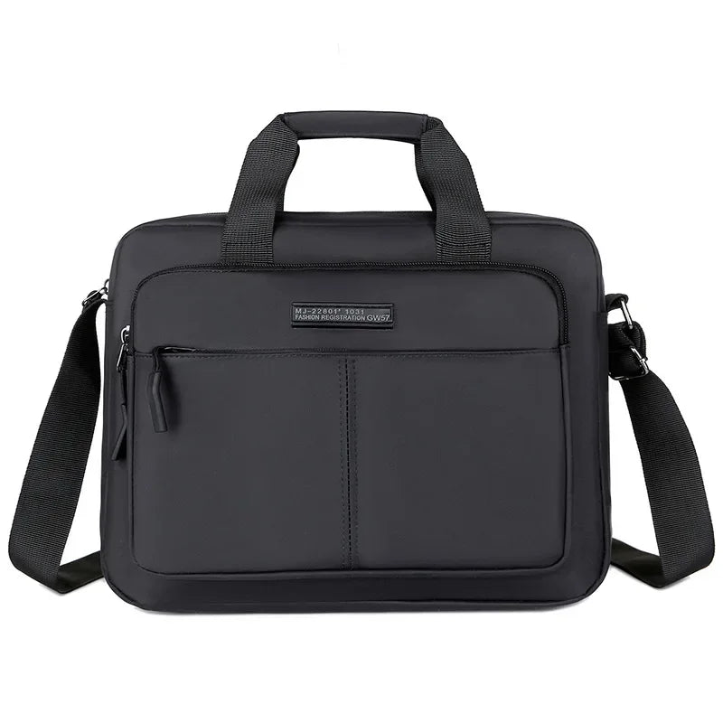 Large-Capacity Men's Messenger Bag with A4 Compatibility