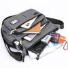 Men's Waterproof Crossbody Bag with Multi-Pocket Storage