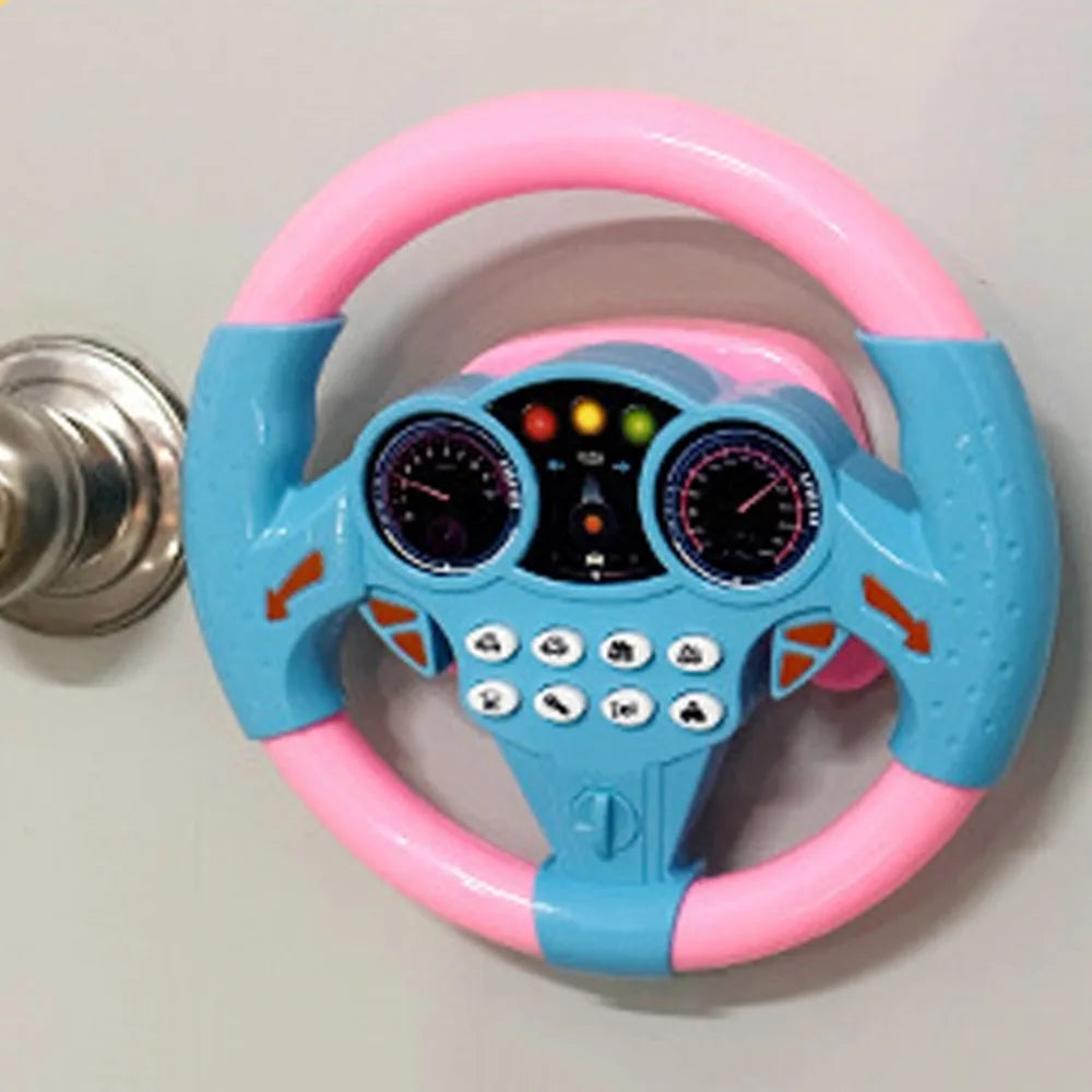Interactive Toy Steering Wheel with Sound for Kids